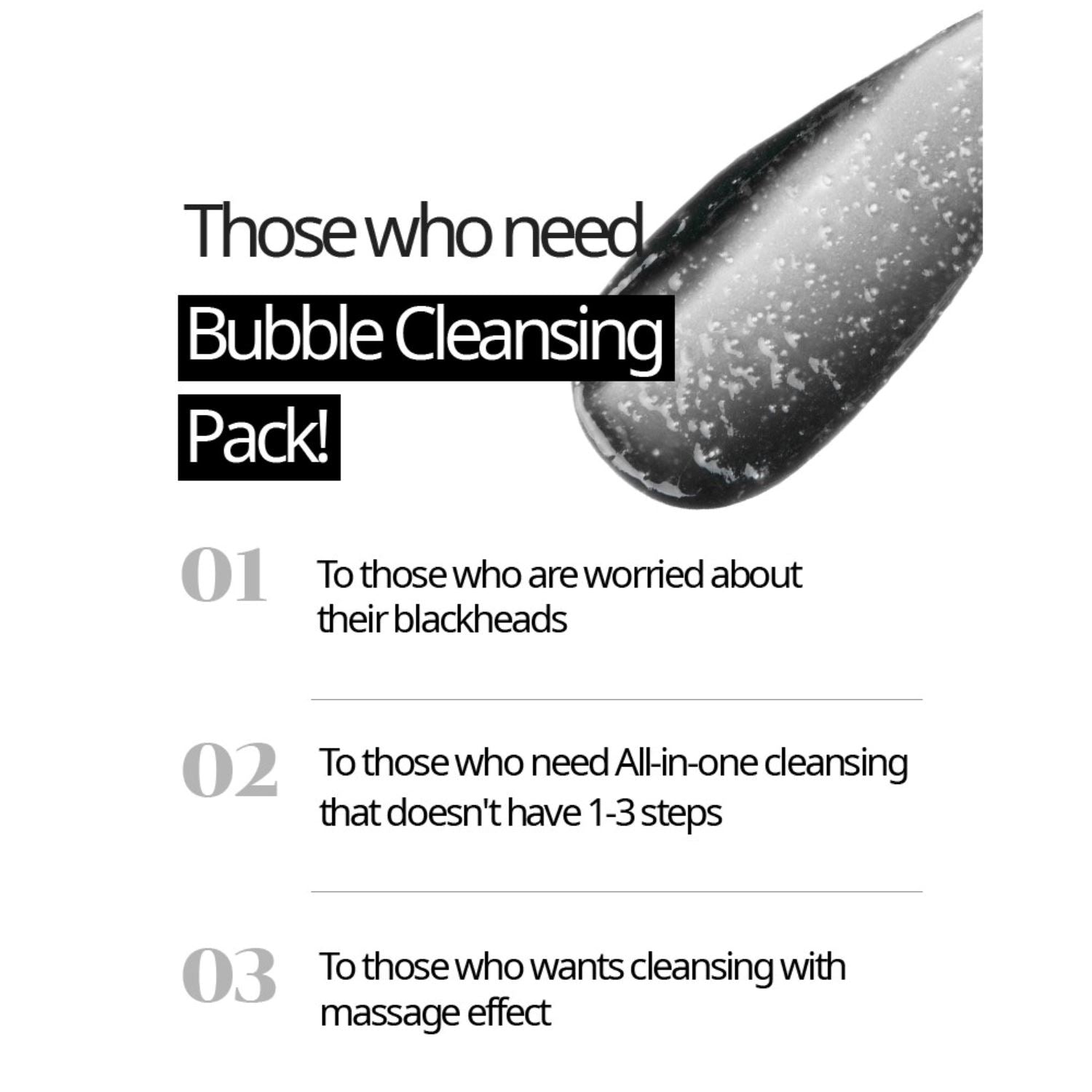 Nacific Blackhead All Kill Bubble Cleansing Pack 140ml, at Orion Beauty. Nacific Official Sole Authorized Retailer in Sri Lanka!