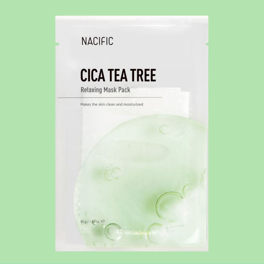 NACIFIC Cica Tea Tree Relaxing Mask (1ea), at Orion Beauty. Nacific Official Sole Authorized Retailer in Sri Lanka!