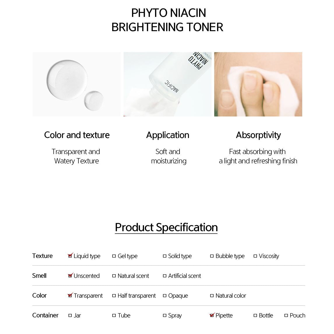 NACIFIC Phyto Niacin Brightening Set, at Orion Beauty. Nacific Official Sole Authorized Retailer in Sri Lanka!