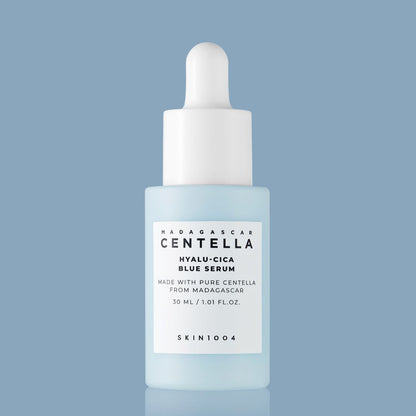 SKIN1004 Madagascar Centella Hyalu-Cica Blue Serum (Mini) 30ml, at Orion Beauty. SKIN1004 Official Sole Authorized Retailer in Sri Lanka!