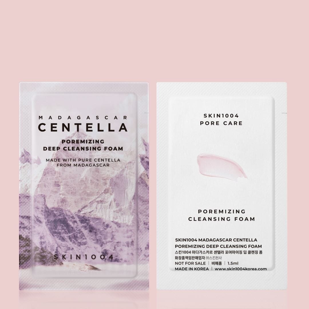 SKIN1004 Madagascar Centella Poremizing Deep Cleansing Foam ( Pouch Sample ), at Orion Beauty. SKIN1004 Official Sole Authorized Retailer in Sri Lanka!