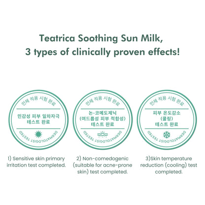 SKIN1004 Madagascar Centella Tea-Trica Soothing Sun Milk SPF50+ PA++++ 1.5ml (Pouch Sample), at Orion Beauty. SKIN1004 Official Sole Authorized Retailer in Sri Lanka!