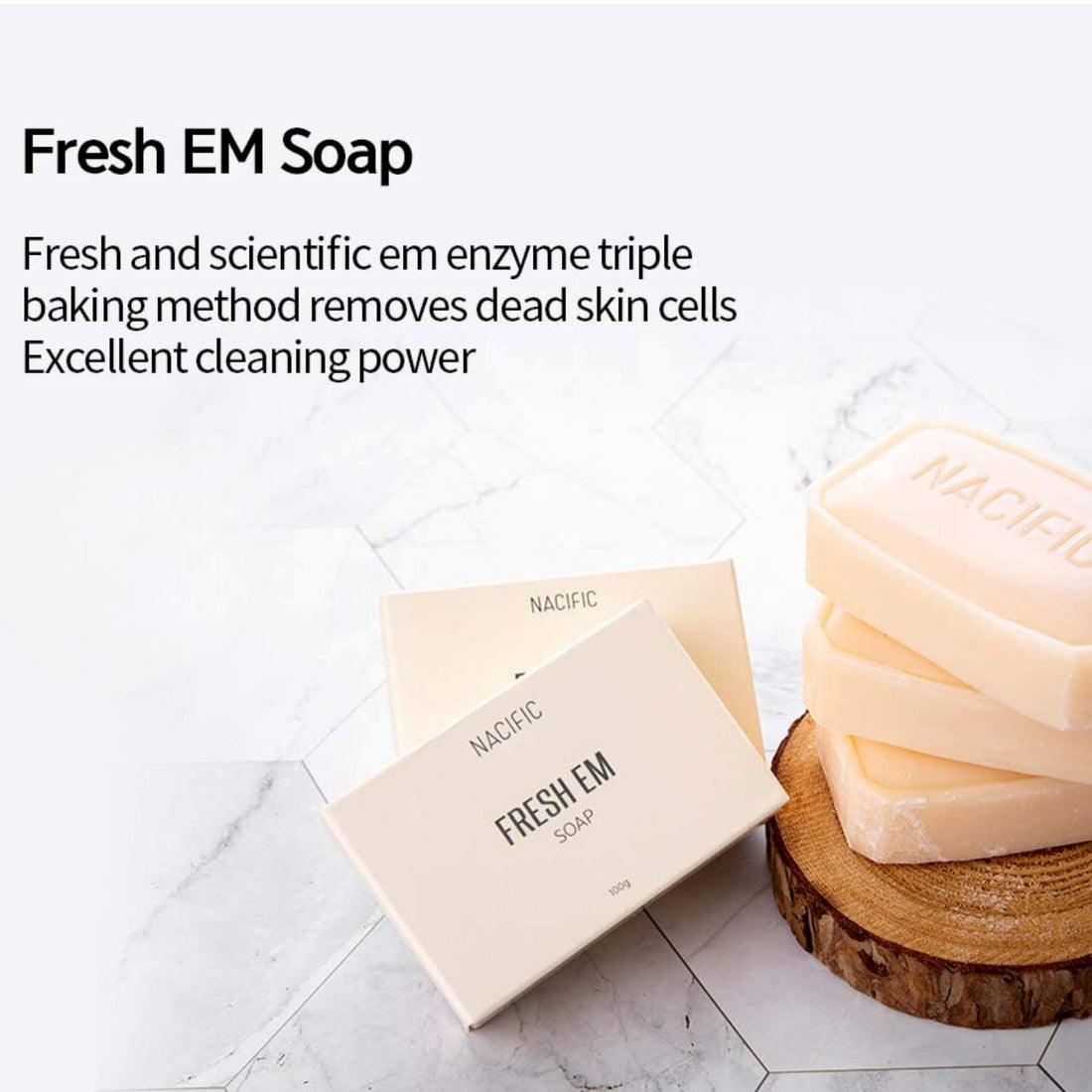 Nacific Fresh EM Soap 100g, at Orion Beauty. Nacific Official Sole Authorized Retailer in Sri Lanka!