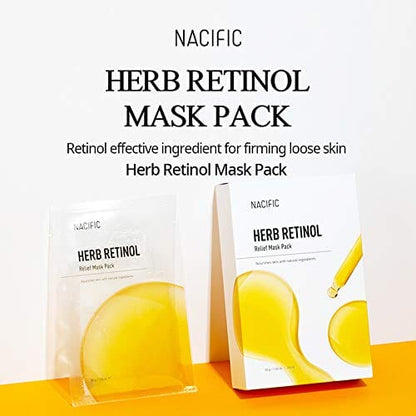 Nacific Herb Retinol Relief Mask pack (1ea), at Orion Beauty. Nacific Official Sole Authorized Retailer in Sri Lanka!