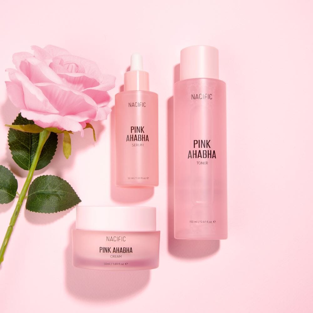 Nacific Pink AHA BHA Exfoliate Set, at Orion Beauty. Nacific Official Sole Authorized Retailer in Sri Lanka!