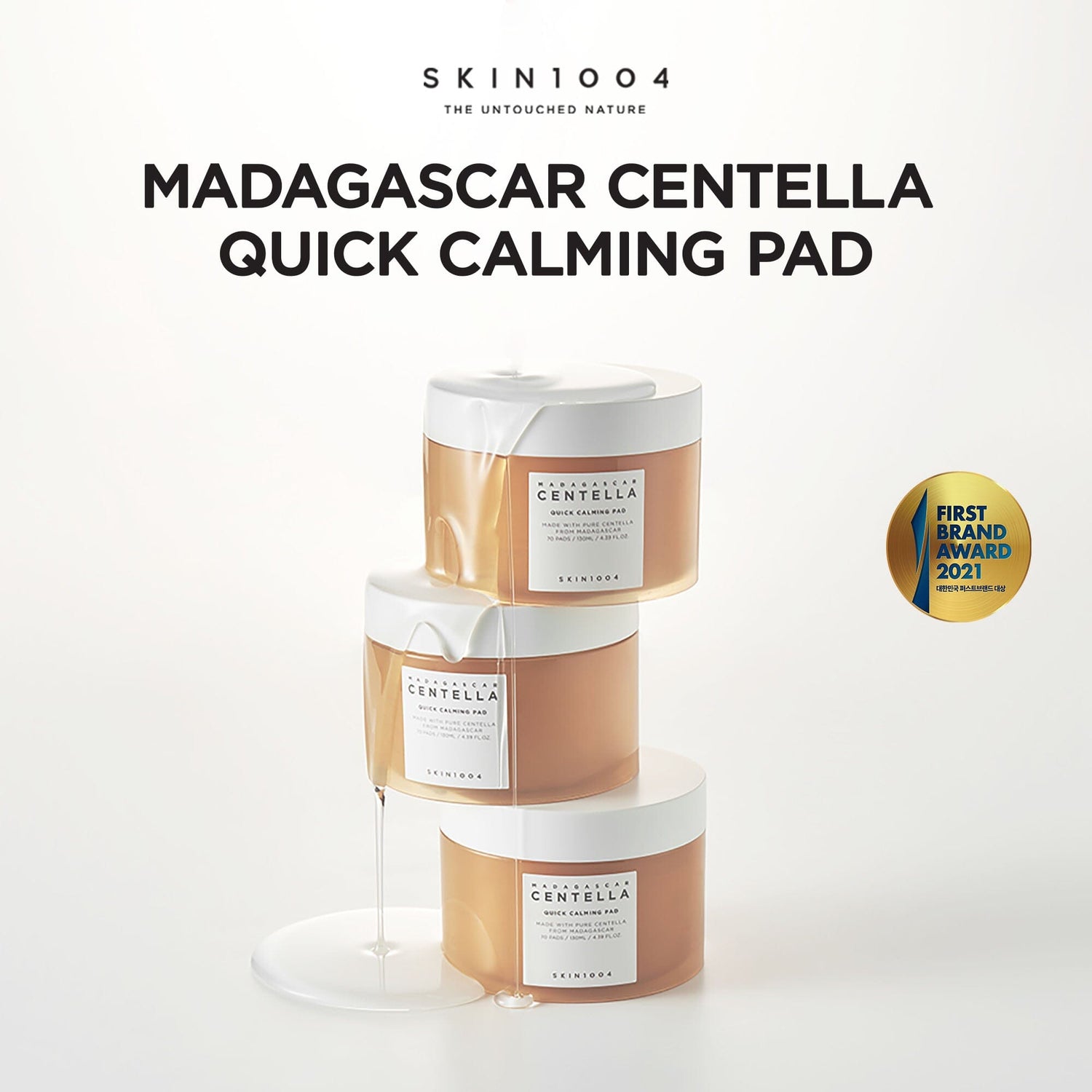 SKIN1004 Madagascar Centella Quick Calming Pad 130ml, at Orion Beauty. SKIN1004 Official Sole Authorized Retailer in Sri Lanka!