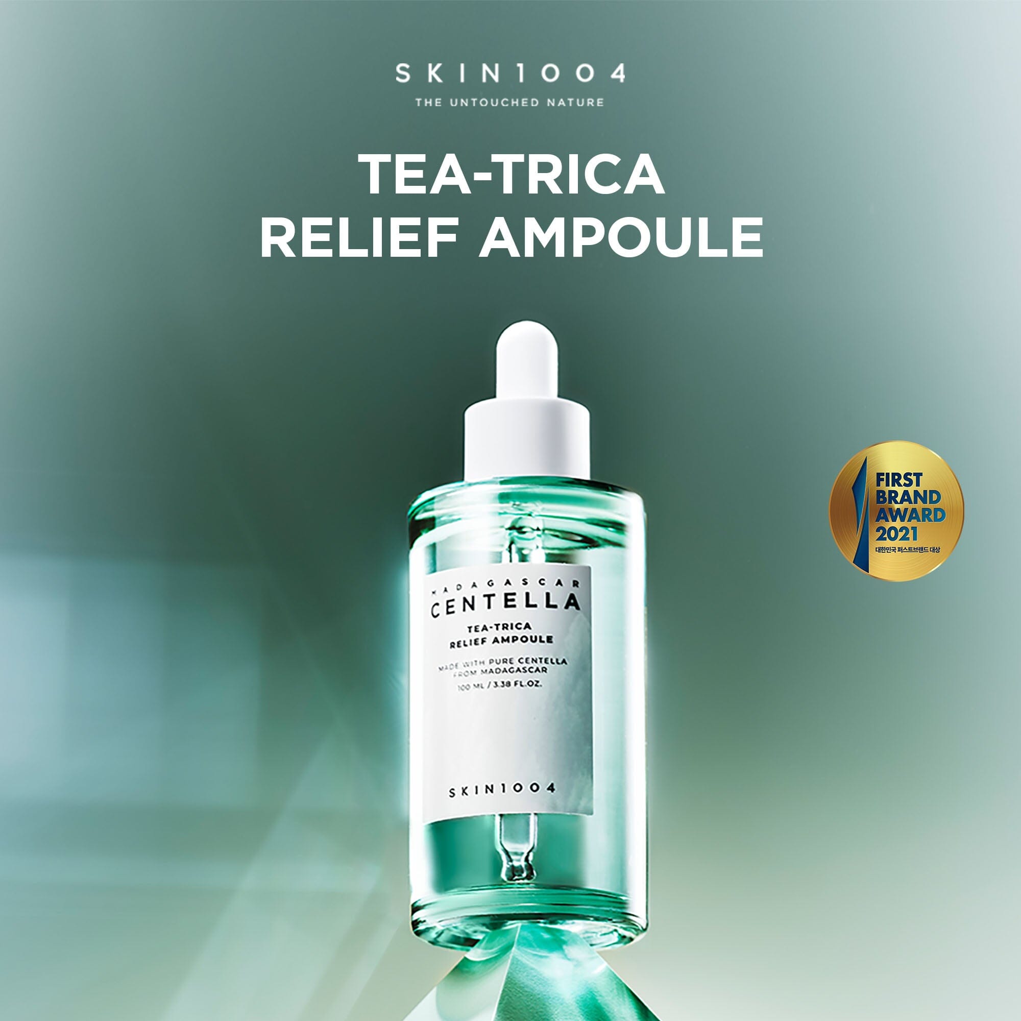 SKIN1004 Madagascar Centella Tea-Trica Relief Ampoule 100ml, at Orion Beauty. SKIN1004 Official Sole Authorized Retailer in Sri Lanka!