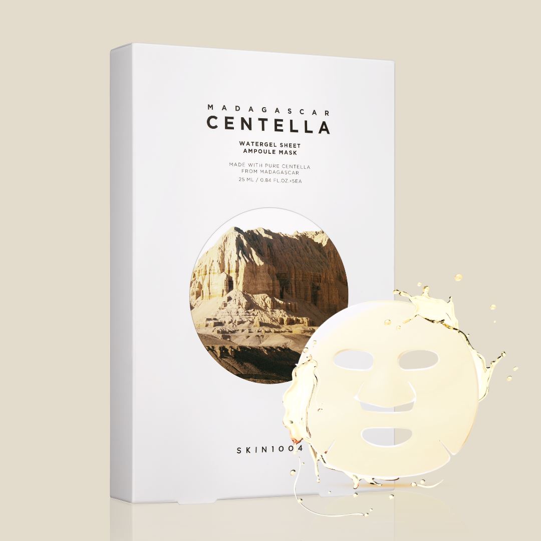 SKIN1004 Madagascar Centella Watergel Sheet Ampoule Mask 25ml x 5EA, at Orion Beauty. SKIN1004 Official Sole Authorized Retailer in Sri Lanka!